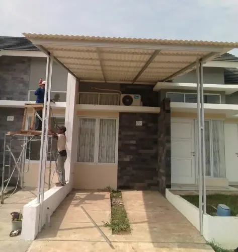 Kanopi Alderon RS Single Layer  banyumas